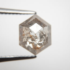 3.08ct 10.49x8.19x4.26mm Hexagon Rosecut 18769-03 - Misfit Diamonds