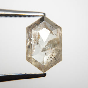 2.24ct 11.01x6.88x2.95mm Hexagon Rosecut 18769-07 - Misfit Diamonds