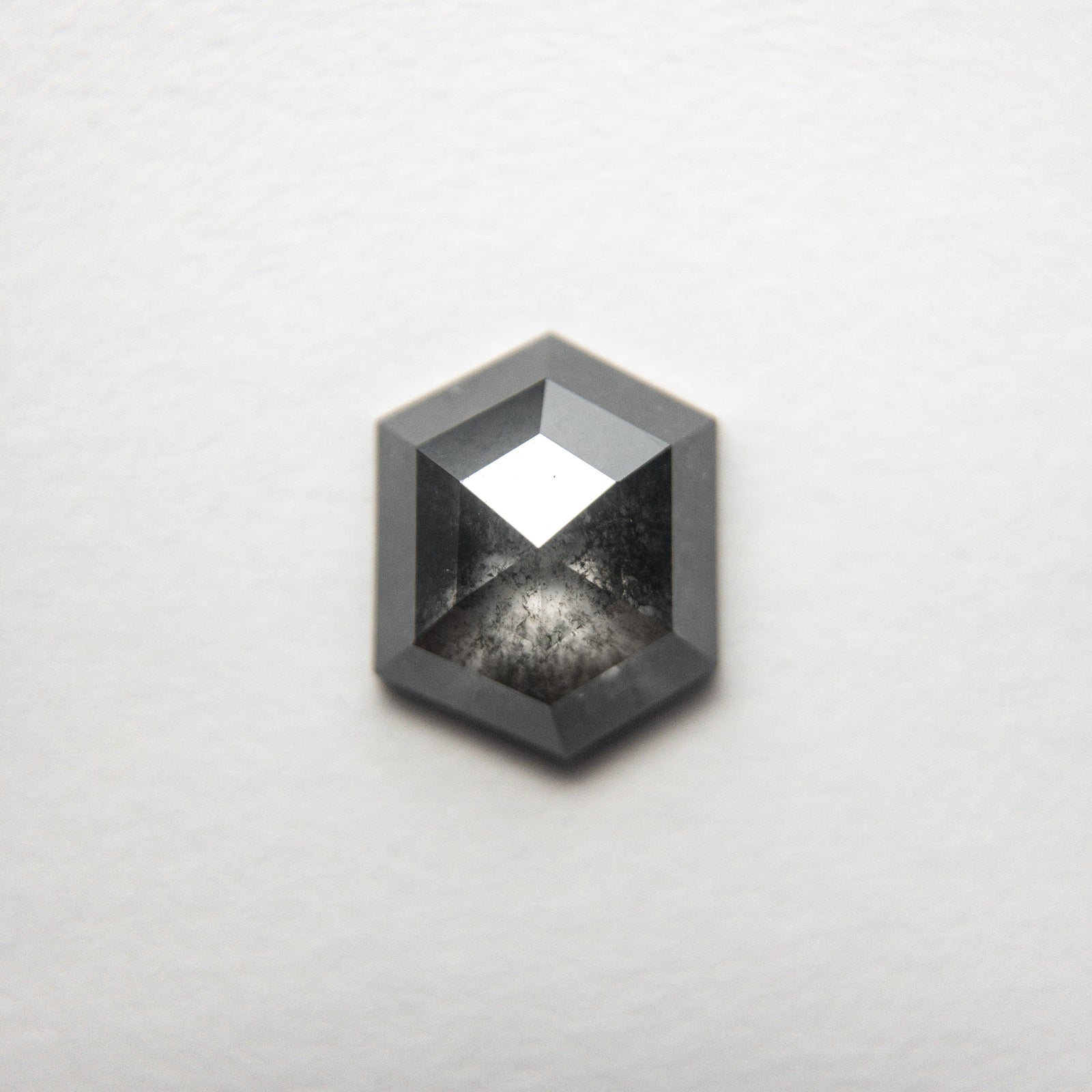 0.86ct 6.89x5.59x2.54mm Hexagon Rosecut 18769-08 - Misfit Diamonds