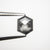0.86ct 6.89x5.59x2.54mm Hexagon Rosecut 18769-08 - Misfit Diamonds