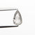 0.89ct 8.15x4.86x2.83mm Pear Rosecut 18770-02 - Misfit Diamonds
