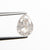 1.27ct 7.92x5.96x3.31mm Pear Double Cut 18770-05 - Misfit Diamonds