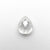 1.10ct 6.66x5.33x3.69mm Pear Double Cut 18770-06 - Misfit Diamonds