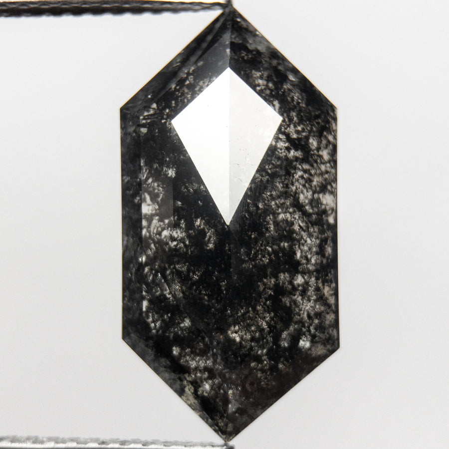 4.73ct 18.90x9.48x2.93mm Hexagon Rosecut 18789-01 - Misfit Diamonds