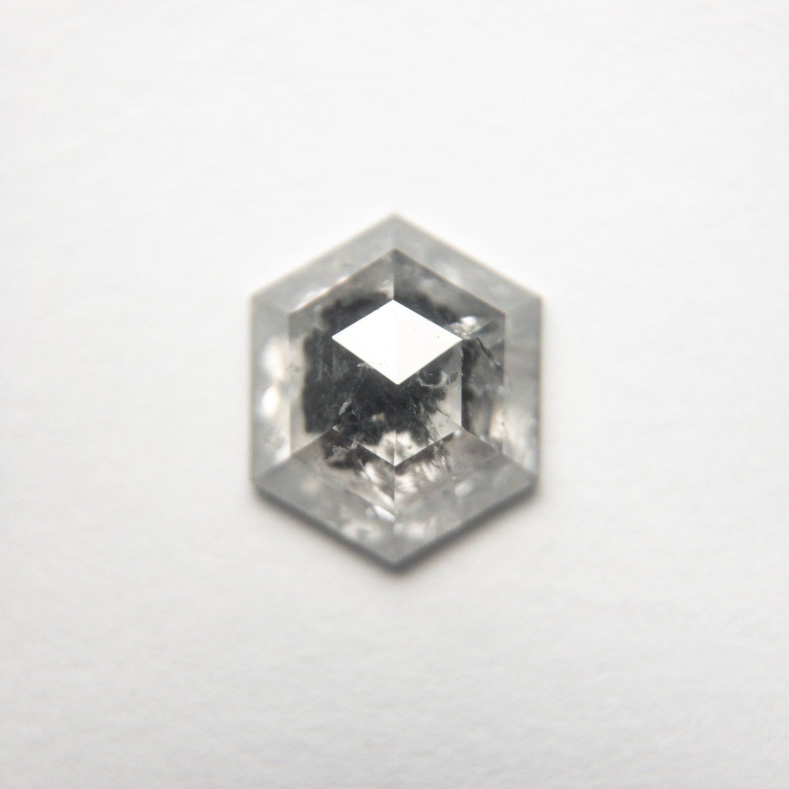 1.12ct 7.82x6.50x2.67mm Hexagon Rosecut 18789-06 - Misfit Diamonds