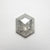 1.32ct 8.14x6.44x2.79mm Hexagon Rosecut 18789-09 - Misfit Diamonds