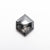 1.18ct 8.40x6.80x2.77mm Hexagon Rosecut 18769-10 - Misfit Diamonds