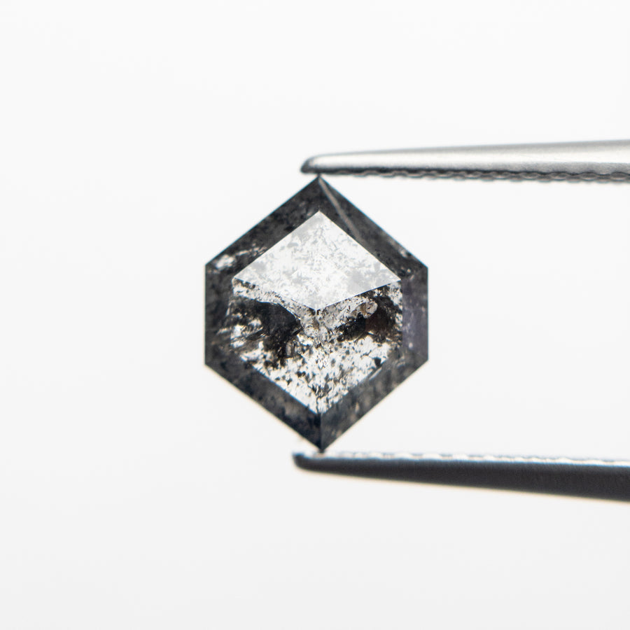 1.18ct 8.40x6.80x2.77mm Hexagon Rosecut 18769-10 - Misfit Diamonds