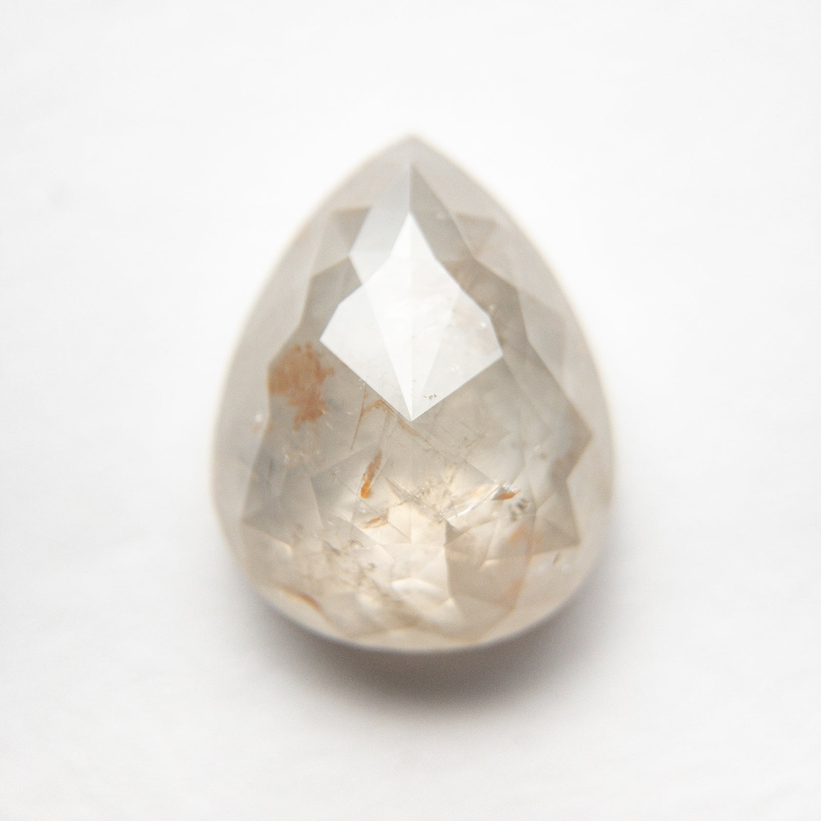 3.85ct 11.15x8.80x4.50mm Pear Double Cut 18790-04 - Misfit Diamonds