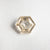 1.01ct 7.16x5.97x3.00mm  Hexagon Rosecut 18804-02 - Misfit Diamonds