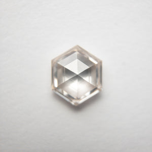 1.00ct 7.12x5.92x3.00mm Hexagon Rosecut 18804-03 - Misfit Diamonds