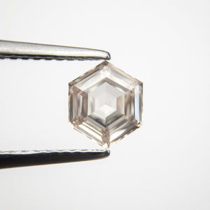 1.00ct 7.12x5.92x3.00mm Hexagon Rosecut 18804-03 - Misfit Diamonds