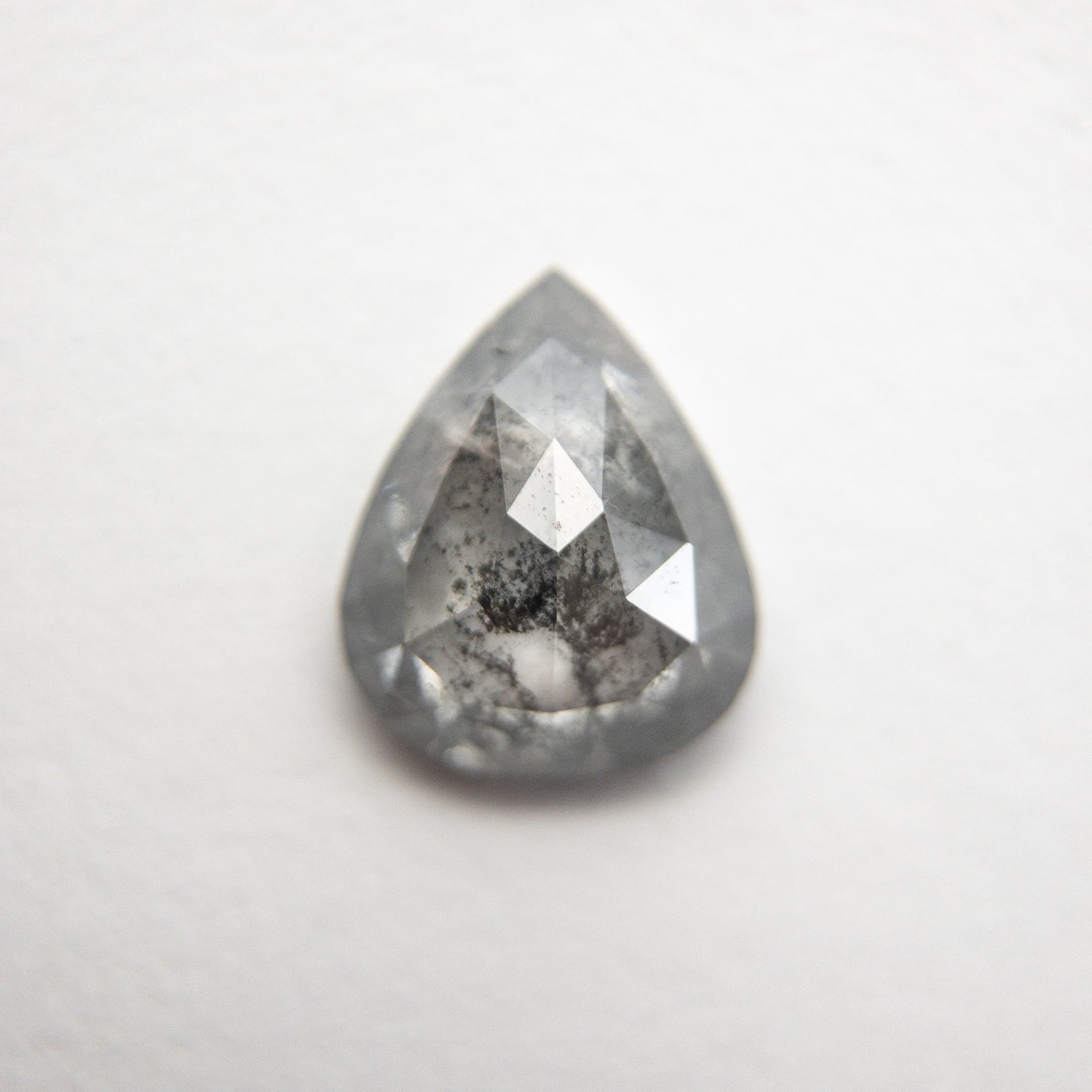 1.36ct 8.03x6.65x3.21mm Pear Rosecut 18810-02 - Misfit Diamonds