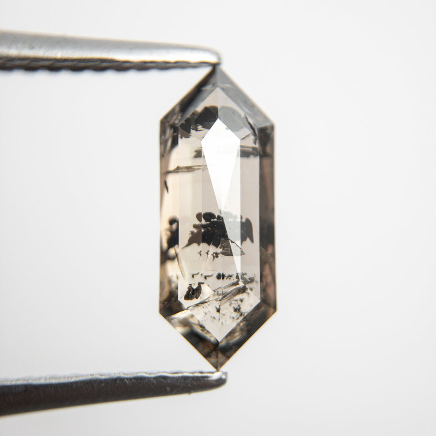 1.74ct 12.28x4.75x2.90mm Hexagon Rosecut 18811-01 - Misfit Diamonds