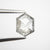 1.34ct 8.34x6.26x2.97mm Hexagon Rosecut 18818-02 - Misfit Diamonds