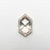 1.01ct 8.35x5.18x2.95mm SI2+ Champagne Hexagon Rosecut 18855-01 - Misfit Diamonds