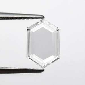 1.04ct 10.75x7.14x1.32mm SI1-SI2+ F-G Hexagon Portrait Cut 18863-02 - Misfit Diamonds