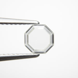 0.90ct 6.47x6.44x1.86mm SI1+ J-K Octagon Portrait Cut 18878-01 - Misfit Diamonds