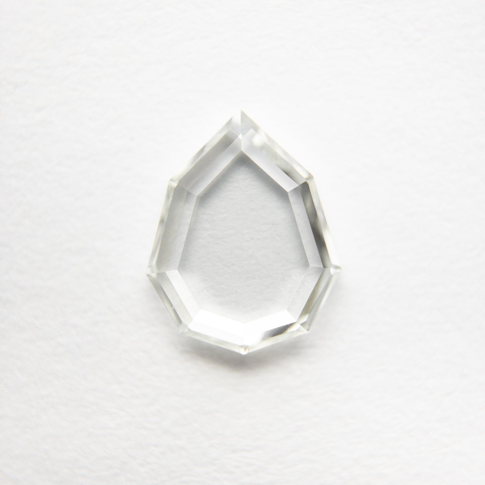 1.02ct 8.60x6.92x1.78mm SI1 K Geo Pear Portrait Cut 18878-08 - Misfit Diamonds