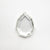 1.02ct 8.60x6.92x1.78mm SI1 K Geo Pear Portrait Cut 18878-08 - Misfit Diamonds