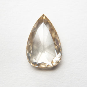 1.32ct 9.77x6.60x2.42mm SI2 Champagne Pear Rosecut 18884-01 - Misfit Diamonds