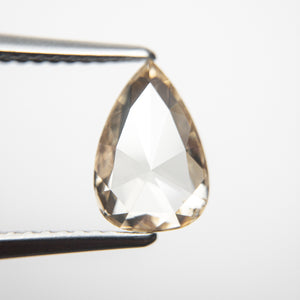 1.32ct 9.77x6.60x2.42mm SI2 Champagne Pear Rosecut 18884-01 - Misfit Diamonds