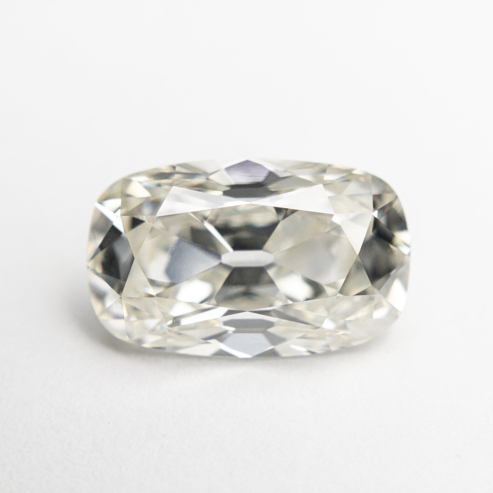 4.01ct 12.45x7.68x5.40mm GIA SI1 K Antique Old Mine Cut 18888-01 - Misfit Diamonds