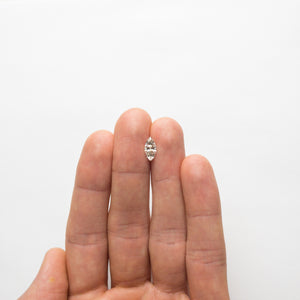 1.00ct 10.70x5.19x3.16mm VS2/SI1+ Champagne Marquise Brilliant 18892-01 - Misfit Diamonds