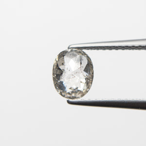 0.77ct 6.73x5.45x2.52mm Oval Rosecut 18896-15 - Misfit Diamonds