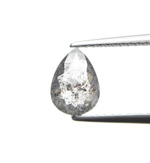 0.92ct 7.59x5.57x2.75mm Pear Double Cut 18897-04 - Misfit Diamonds