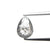 0.92ct 7.59x5.57x2.75mm Pear Double Cut 18897-04 - Misfit Diamonds