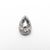 0.95ct 7.19x4.83x3.15mm Pear Double Cut 18897-14 - Misfit Diamonds