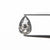 0.95ct 7.19x4.83x3.15mm Pear Double Cut 18897-14 - Misfit Diamonds