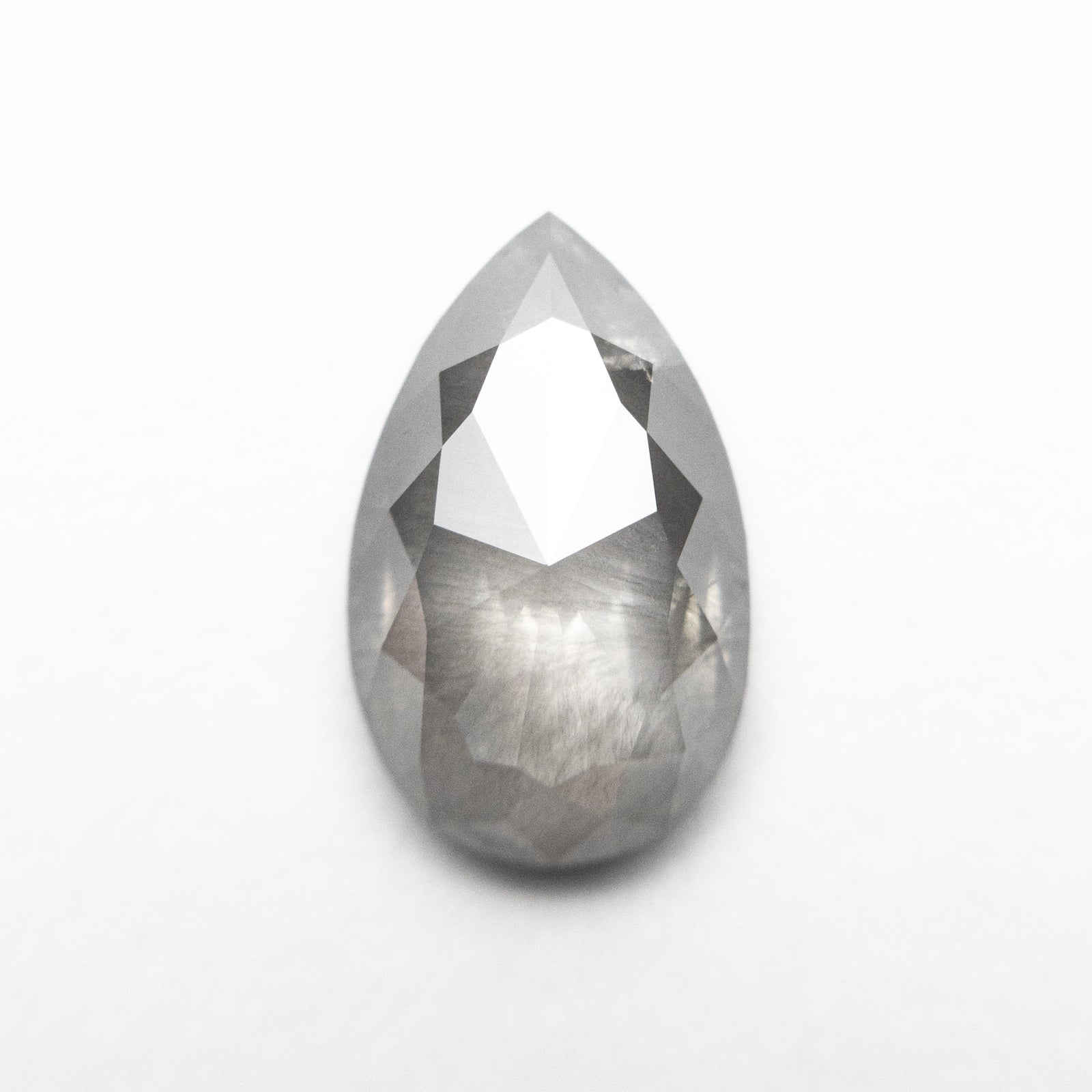 1.62ct 10.28x6.37x2.93mm Pear Rosecut 18897-24 - Misfit Diamonds