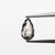 0.82ct 7.85x4.53x2.64mm Pear Double Cut 18897-26 - Misfit Diamonds