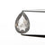 1.08ct 9.51x6.25x2.18mm Pear Rosecut 18897-27 - Misfit Diamonds