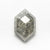 4.15ct 12.53x8.14x4.73mm Hexagon Rosecut 18899-01 - Misfit Diamonds