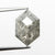 4.15ct 12.53x8.14x4.73mm Hexagon Rosecut 18899-01 - Misfit Diamonds