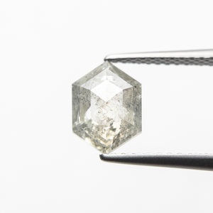 1.20ct 8.53x6.15x2.80mm Hexagon Rosecut 18899-06 - Misfit Diamonds