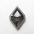 3.50ct 13.53x8.82x4.45mm Hexagon Rosecut 18899-14 - Misfit Diamonds