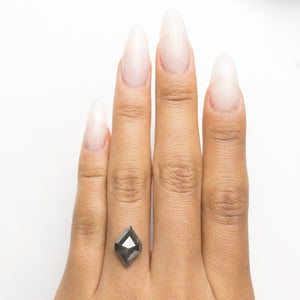 3.50ct 13.53x8.82x4.45mm Hexagon Rosecut 18899-14 - Misfit Diamonds