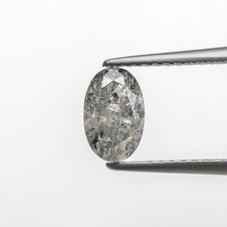 0.99ct 7.40x4.79x3.93mm Oval Brilliant 18906-13 - Misfit Diamonds