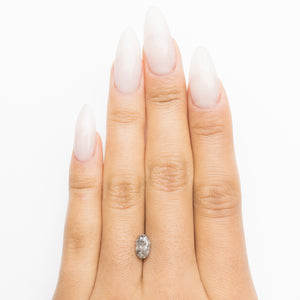 0.99ct 7.40x4.79x3.93mm Oval Brilliant 18906-13 - Misfit Diamonds