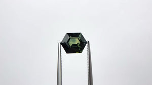 3.04ct 9.36x7.45x5.19mm Hexgon Step Cut Sapphire 22765-01