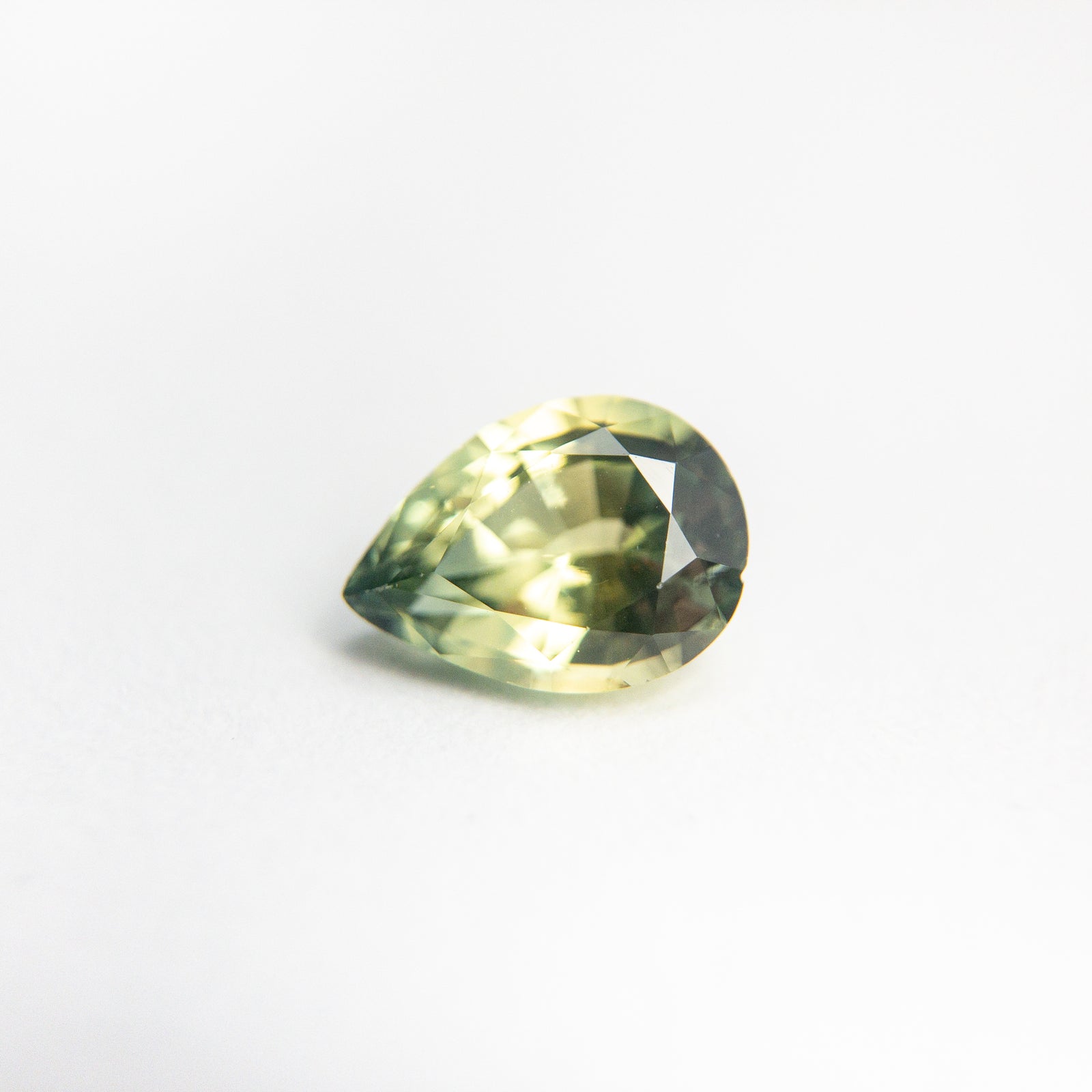 0.80ct 6.66x4.88x3.31mm Pear Brilliant Sapphire 18973-29 - Misfit Diamonds