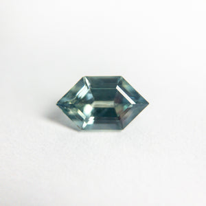 0.75ct 7.77x4.50x2.91mm Hexagon Step Cut Sapphire 18973-33 - Misfit Diamonds