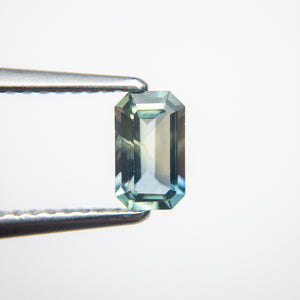 0.78ct 6.81x4.05x2.62mm Cut Corner Rectangle Step Cut Sapphire 18973-38 - Misfit Diamonds