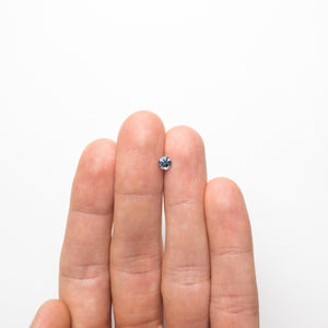 0.46ct 4.60x4.57x3.13mm Round Brilliant Sapphire 18973-44 - Misfit Diamonds