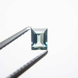 0.44ct 4.86x3.62x2.33mm Rectangle Step Cut Sapphire 18973-51 - Misfit Diamonds