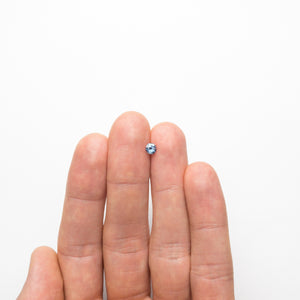 0.38ct 4.48x4.43x2.70mm Round Brilliant Sapphire 18973-54 - Misfit Diamonds